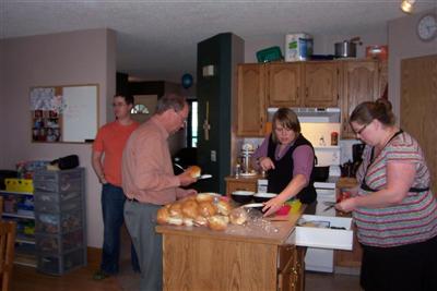 Kyle, Grandpa, J-Lee, Robbie-Lynn